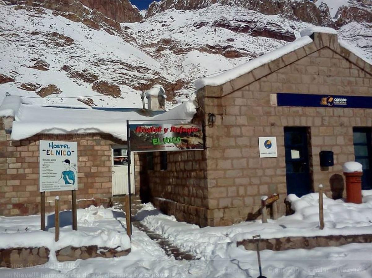Refugio El Nico Pansiyon Puente del Inca Dış mekan fotoğraf